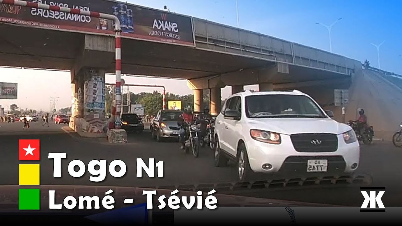 Togo - from Lomé to Tsévié - N1 (2019)