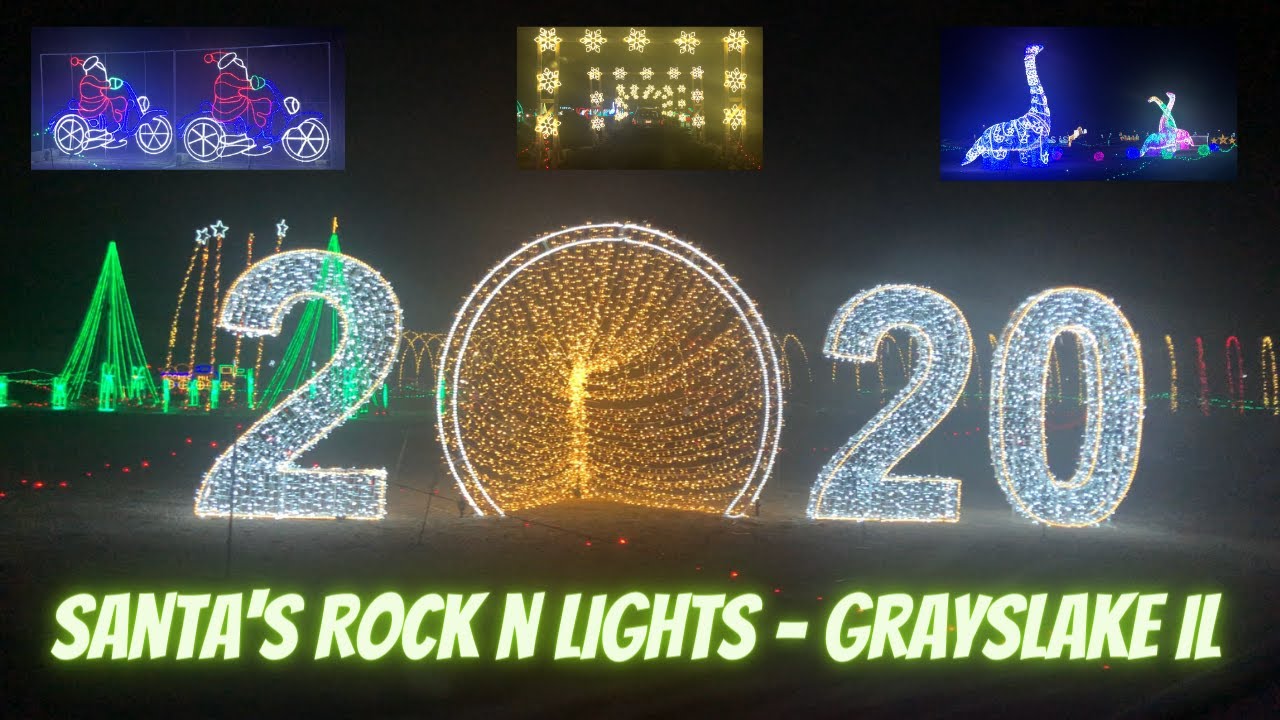 Christmas Light Show 2020 Santa's Rock N Lights Lake County