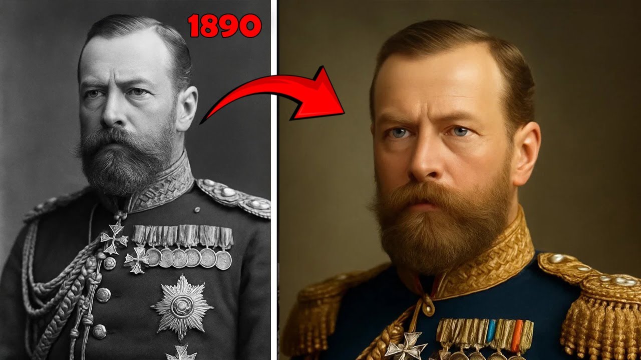 19th Century Historical Figures Brought to Life / HD Colorized with AI ...