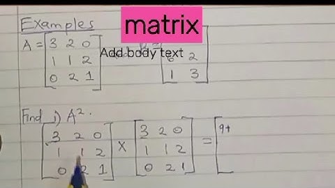 Matrix Multiplication Explained | Step-by-Step Guide with Examples
