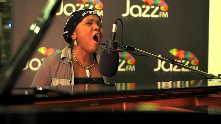 Carleen Anderson in session at Jazz FM