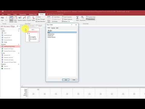 5. Create Query Design - YouTube