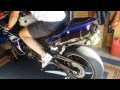 Yamaha R1 with HM quick shifter