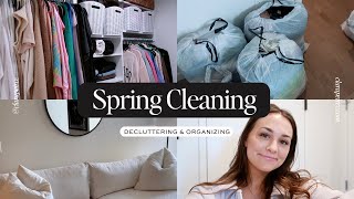 SPRING CLEANING VLOG: Organizing, Decluttering, & Cleaning Out My Closet