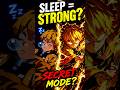 “Zenitsu Sleep Mode Secret Power Explained ⚡ #demonslayer #zenitsu