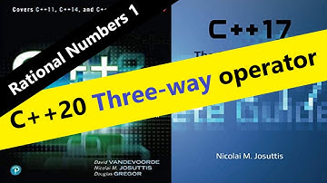 022 - Implement C++ Rational Number Class using Spaceship or Three-way Comparison Operator