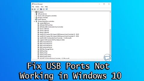 Fix USB Ports Not Working in Windows 10