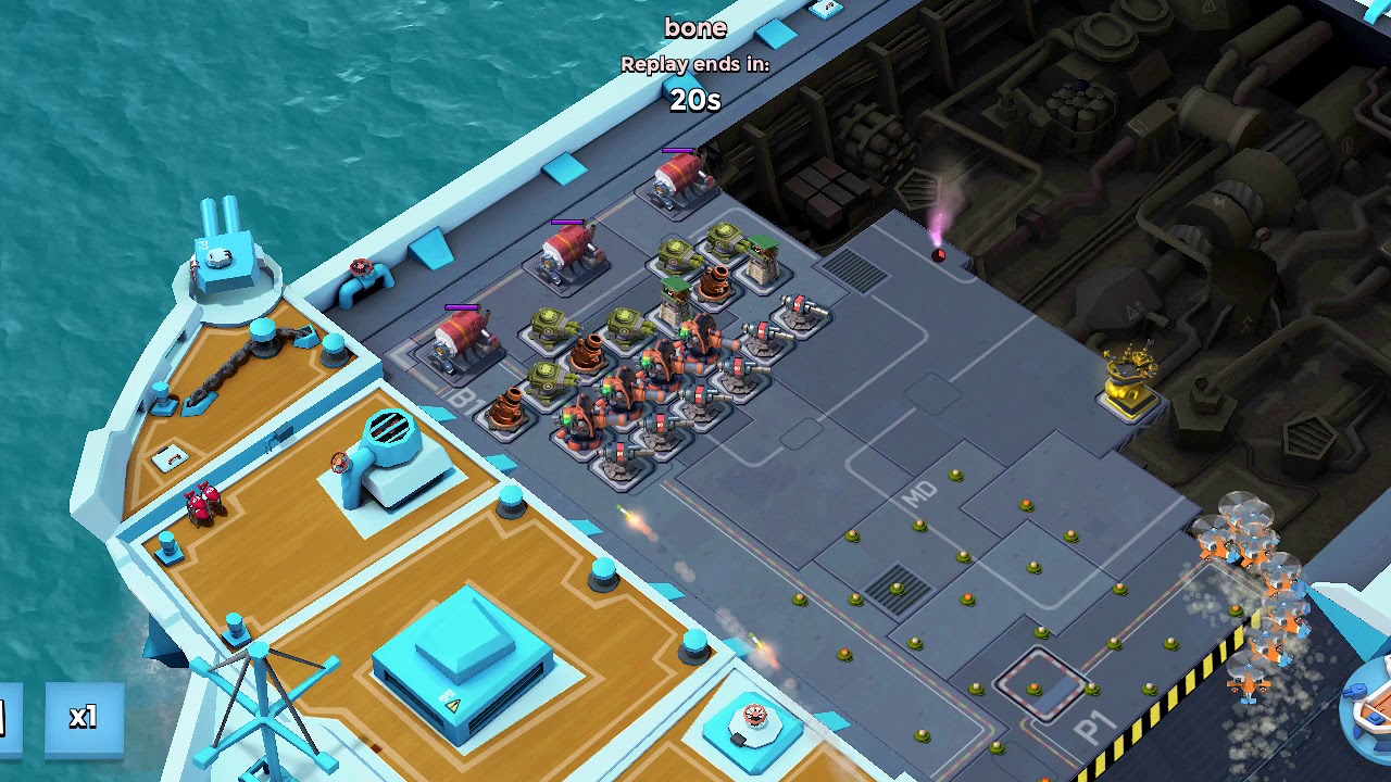 [Boom Beach] Warships S5 3ER My basic attack formation (201912022