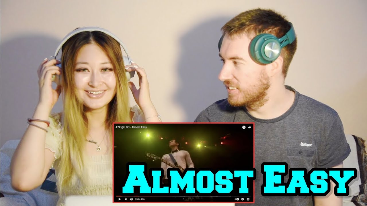 AVENGED SEVENFOLD - ALMOST EASY (LIVE IN THE LBC) *reaction*