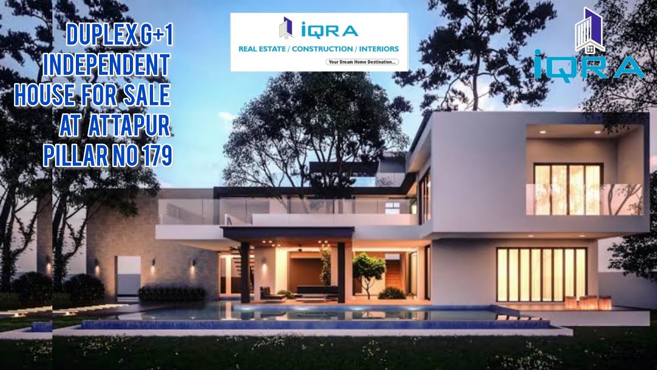 130Sqyd G+1 Duplex Independent House For Sale 75 lakhs At Attapur