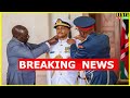 CDF OGOLLA REPLACED - Ruto appoints Charles Kahariri as the Acting Chief of Defence Forces at KDF