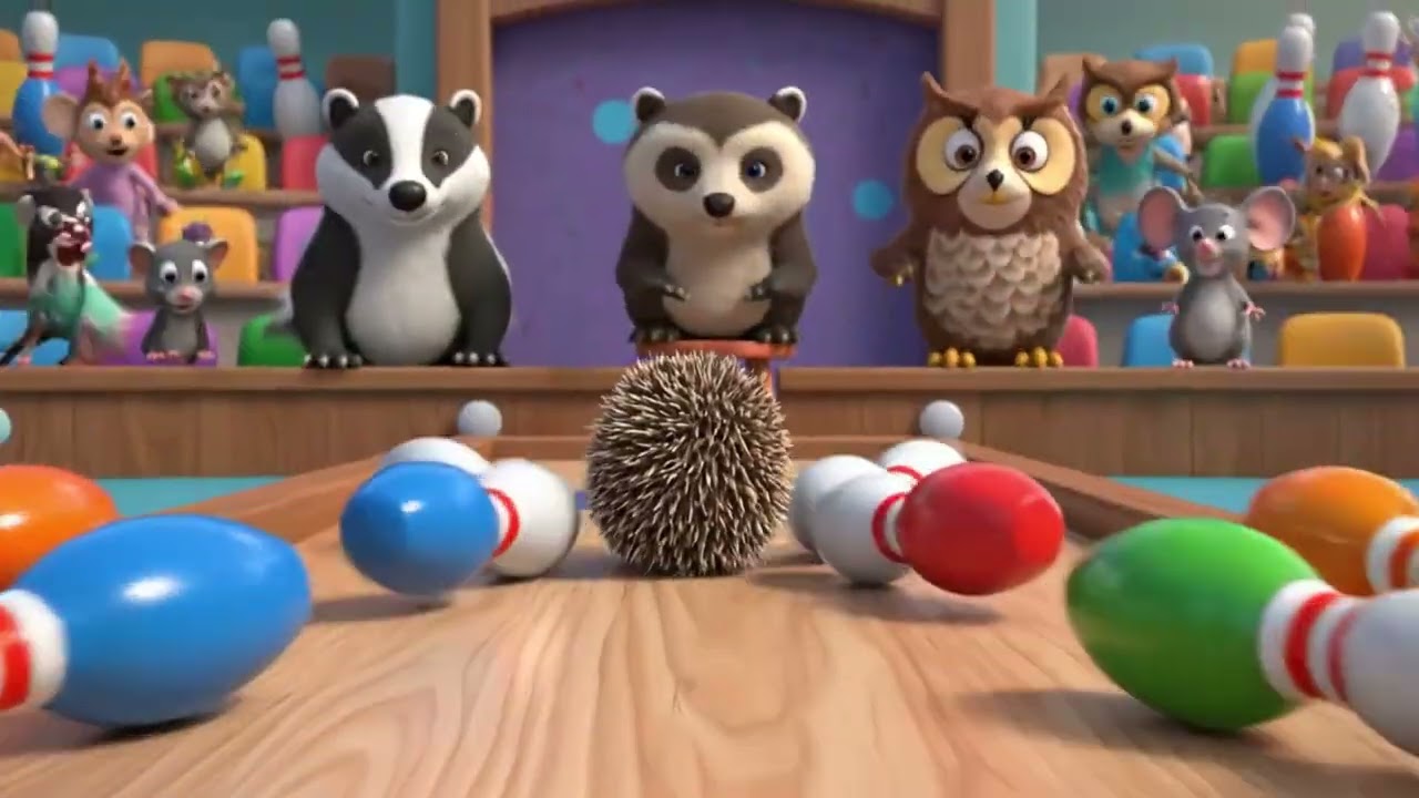 Nhạc Thiếu Nhi Remix Vui Nhộn - Bé Nhảy Cùng Gấu Trúc & Thỏ Con 3D