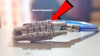 How To Reset Password 🔑 In Cycle Lock 🔒 // साइकिल का पासवर्ड केसे बदले // #crazyxyz #crazyexperiment