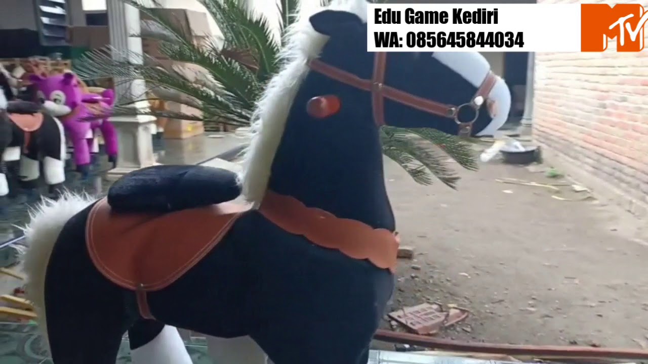 Mainan Kuda genjot pony cycle edu game kediri. 