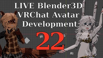 Live Blender/Unity avatar development (I