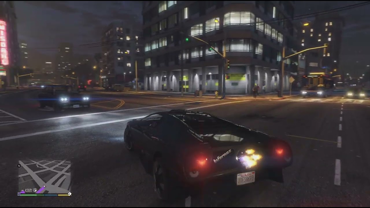  Playing Grand Theft Auto 5