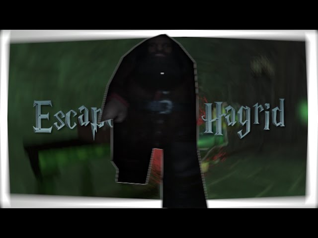 HAGRID aus HARRY POTTER Jagt uns // Escape PS1 Hagrid // Komplettes Spiel