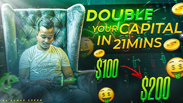 21 Minute Main Paisa Double | Kumar Shekh | Binary Options Trading | Quotex Sure Shot Strategy🔥🤑💜