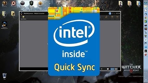How to enable Intel Quick Sync in CyberLink MediaEspresso?