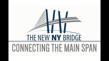 New NY Bridge - Connecting the Main Span