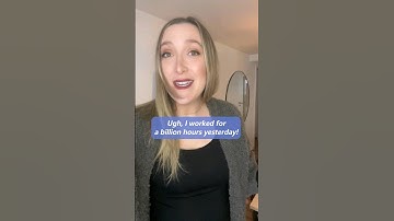 What does "exaggerate" mean? #learnenglish #lingonienglish #shorts