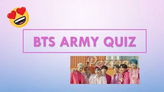 BTS ARMY QUIZ PART 2 screenshot 5