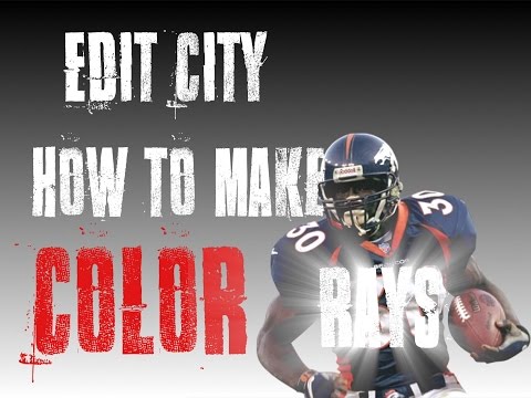 How to Make Color Rays With Apps