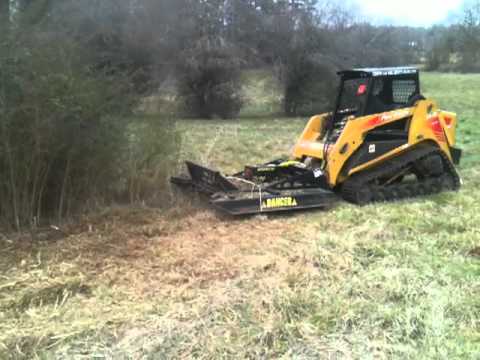 Skid steer mower