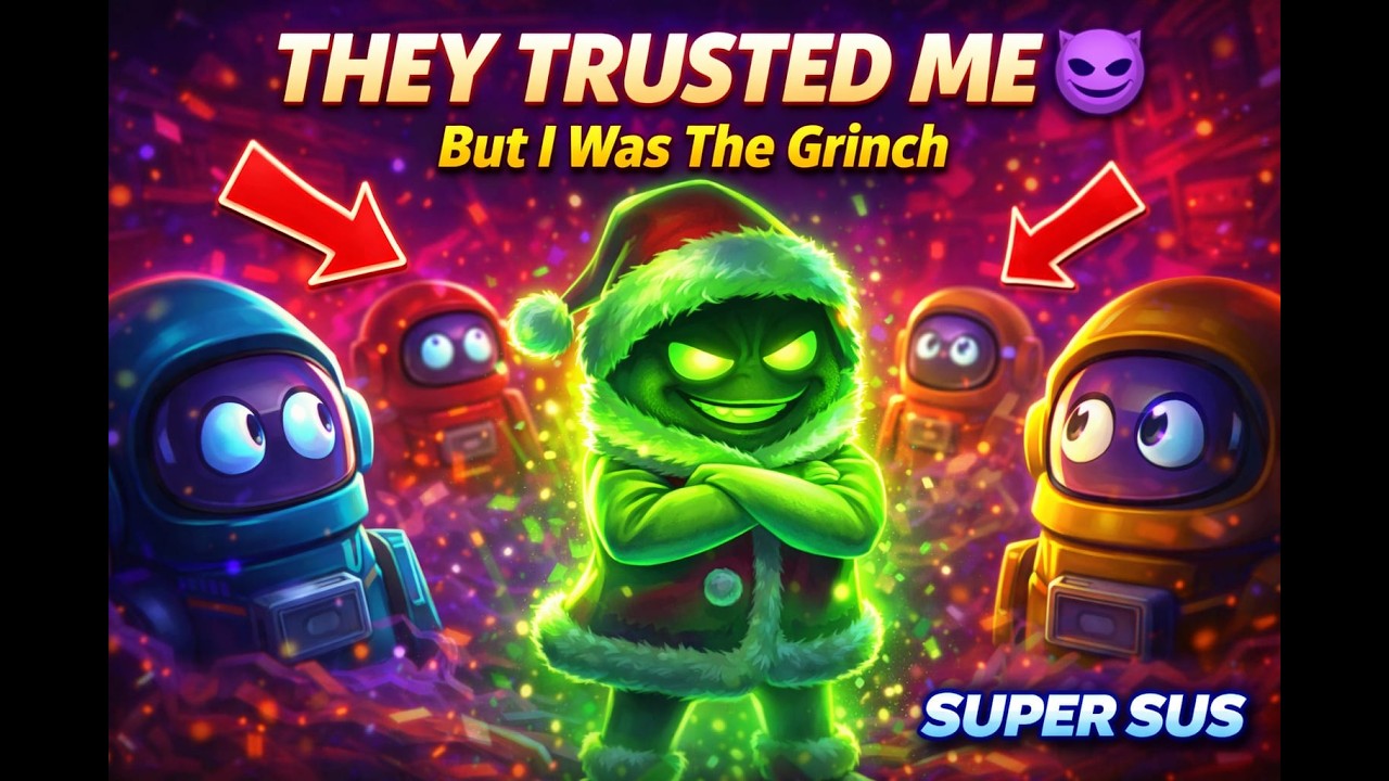 They Trusted Me… But I Was The Grinch 😈 | Super Sus Mind Game