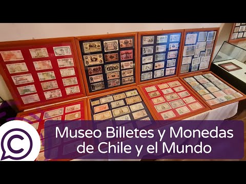 Colección de billetes y monedas del mundo se presentó en Mostazal