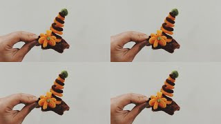 [EASY DIY] Witch's Hat with Pipe Cleaners Tutorial - Learning Craft With Min