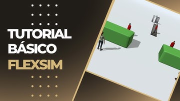 FlexSim Basic Tutorial – Phase 4.1 Building a Model with 3D and Process Flow Part 1