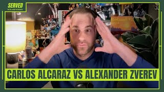 QUICK SERVED: ALCARAZ VS ZVEREV REACTION VIDEO