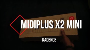 Midiplus Kadence X2 mini midi controller - unboxing (buying link in description)