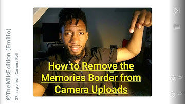 SNAPCHAT HACKS: HOW TO REMOVE THE MEMORIES BORDER FROM CAMERA UPLOADS: SNAPCHAT 101 EMilio Mils