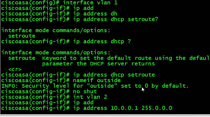 Basic ASA: Configuring ASA5505 For Internet Access