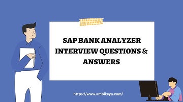 SAP Bank Analyzer Interview Questions and Answers  || SAP Bank Analyzer || Bank Analyzer for SAP