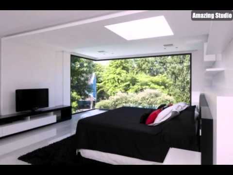 Carrara haus schwarz weià rot schlafzimmer youtube Schwarz weiß rot schlafzimmer
