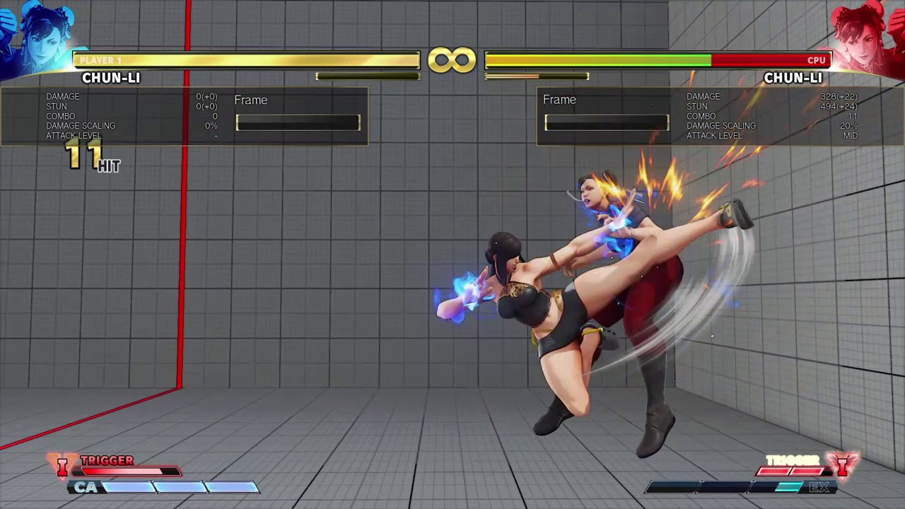 STREET FIGHTER V [SS4] -Chun Li [Critical Art Combo]