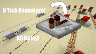 Different Instant Repeater Designs | Redstone Essentials #4