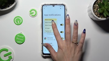 How to Turn On/Off App Notifications on OUKITEL C33 - Adjust App Notifications