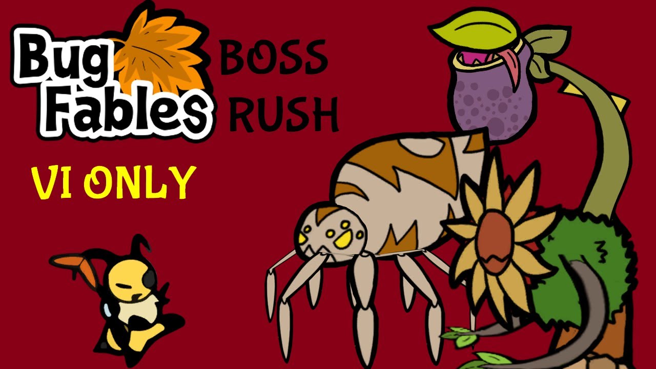 Can you beat Bug Fables Boss Rush with Vi Only? | RadLad