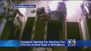 Willingboro Police Searching For Suspects Who Lit Store On Fire