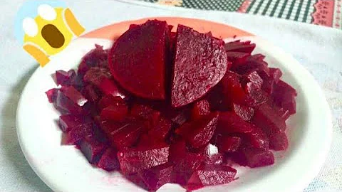 Quando cozinhar a beterraba perde os nutrientes?