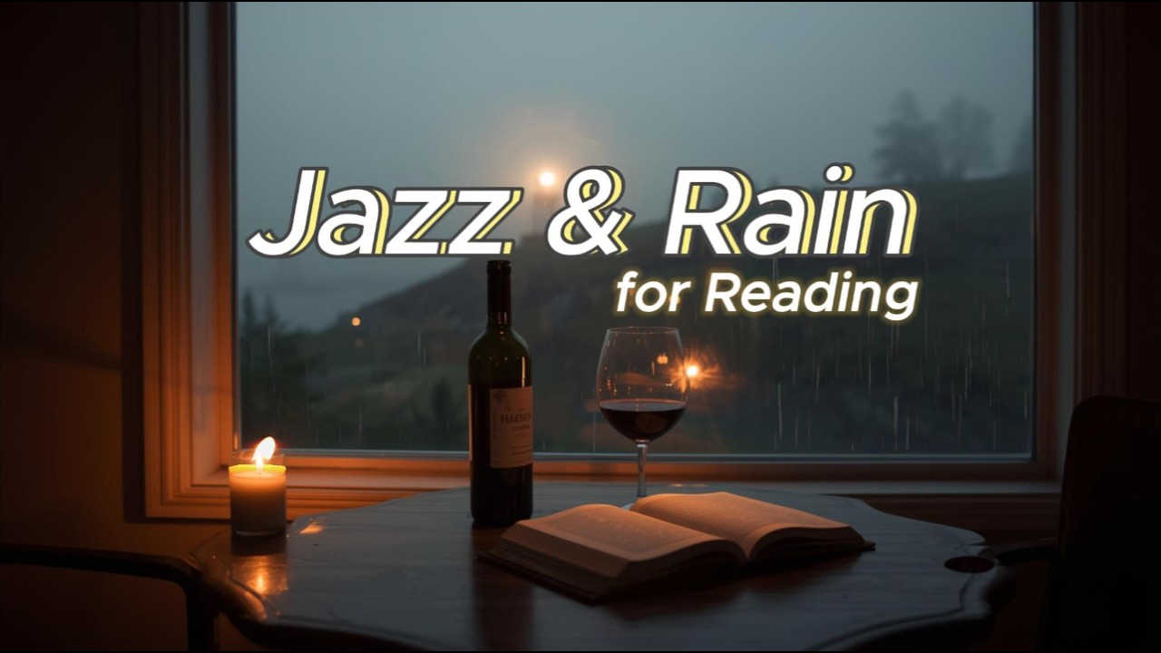 Rainy Evening Loft:  Jazz Piano Ambience for Reading