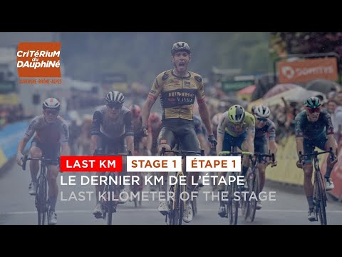 Last km - stage 1 - #dauphiné 2023