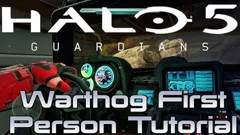 Warthog First Person Tutorial! - Halo 5 Forge