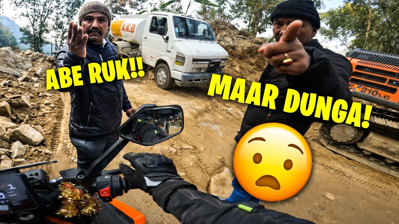 Biker VS COPS in SIKKIM KTM Duke390 Gen3 RIDE