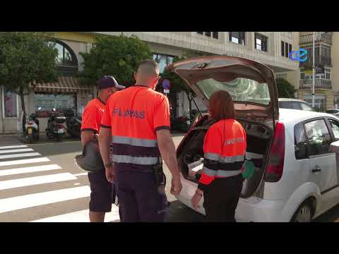 Control de temperatura en el acceso a las playas de los bañistas
