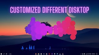 customized windows 👌👌 || best theme windows 10 || rainmeter best Visualizer